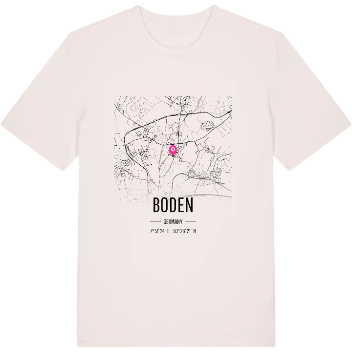 Boden kort T-shirt – t-shirt fra PinShirt