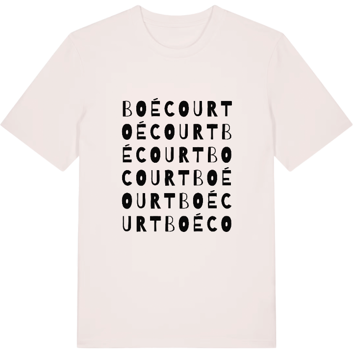 Boécourt ordleg T-shirt – t-shirt fra PinShirt