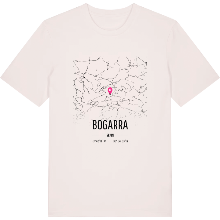 Bogarra kort T-shirt – t-shirt fra PinShirt