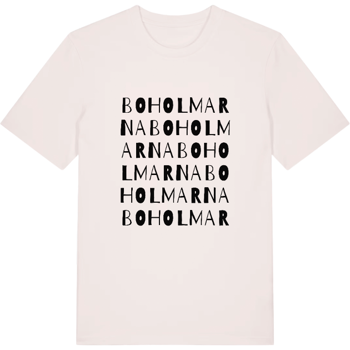 Boholmarna ordleg T-shirt – t-shirt fra PinShirt