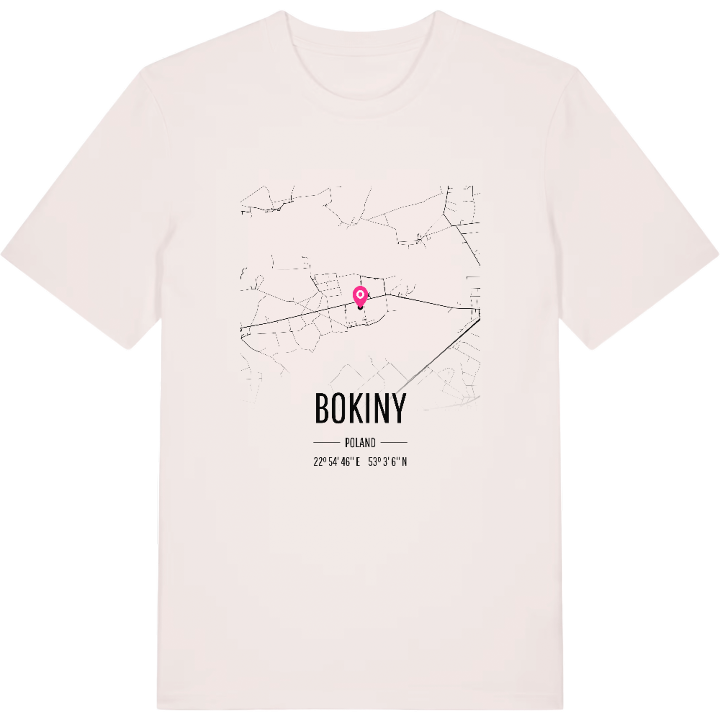 Bokiny kort T-shirt – t-shirt fra PinShirt