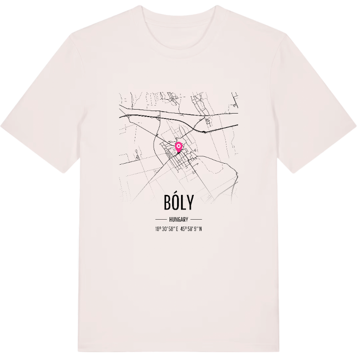 Bóly kort T-shirt – t-shirt fra PinShirt