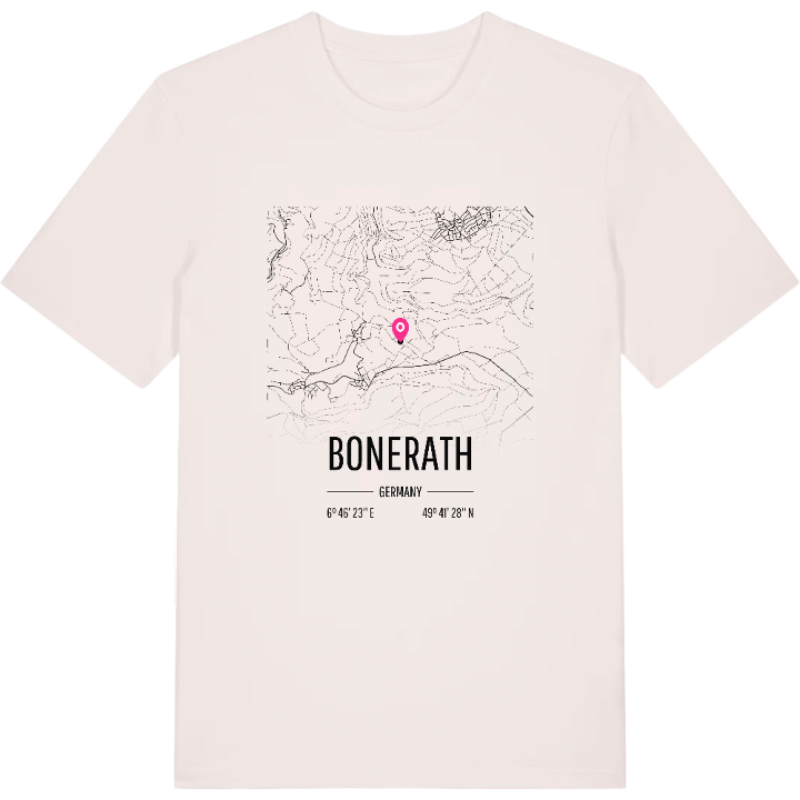 Bonerath kort T-shirt – t-shirt fra PinShirt