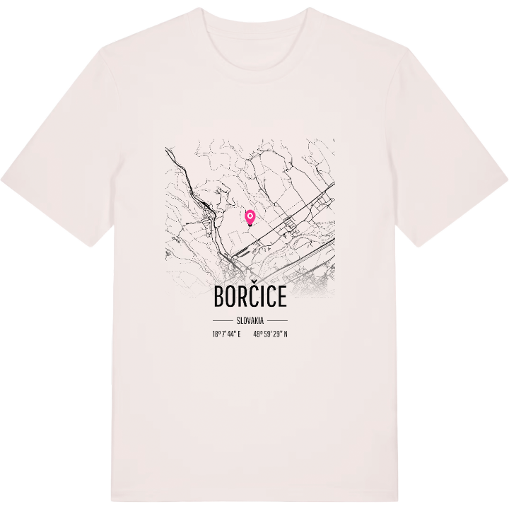 Borčice kort T-shirt – t-shirt fra PinShirt