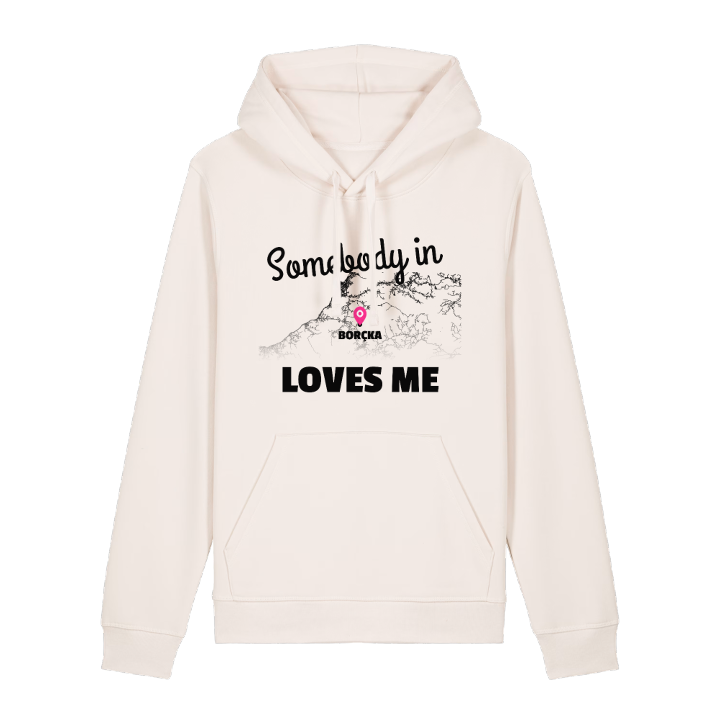 Nogen i Borçka elsker mig hættetrøje – hættetrøje fra PinShirt