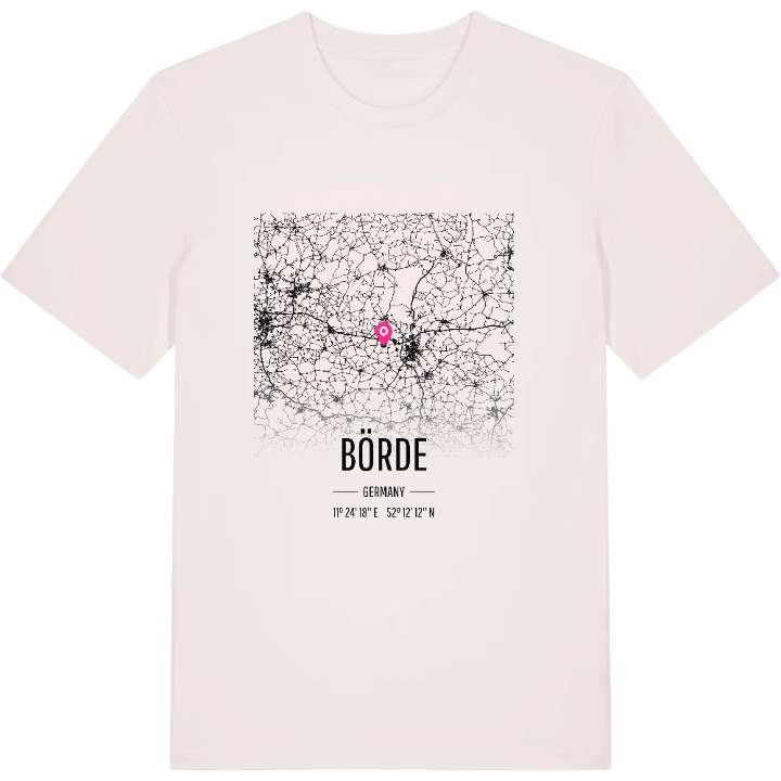Börde kort T-shirt – t-shirt fra PinShirt