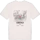 Bordeaux kort T-shirt