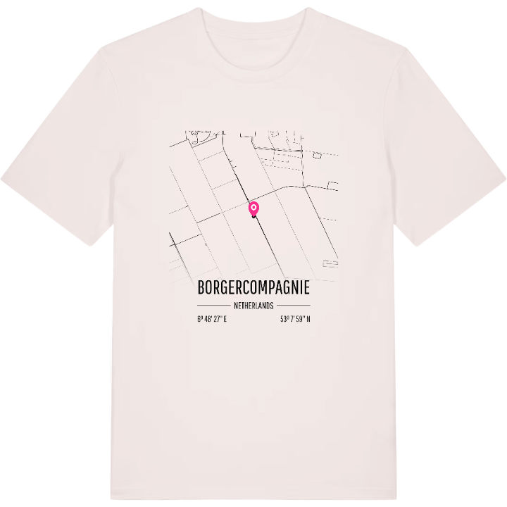 Borgercompagnie kort T-shirt – t-shirt fra PinShirt