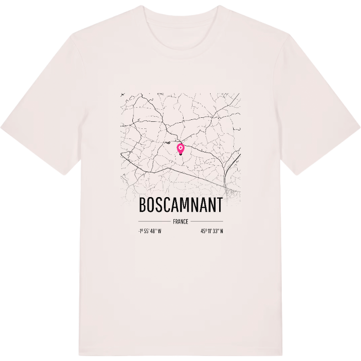 Boscamnant kort T-shirt – t-shirt fra PinShirt