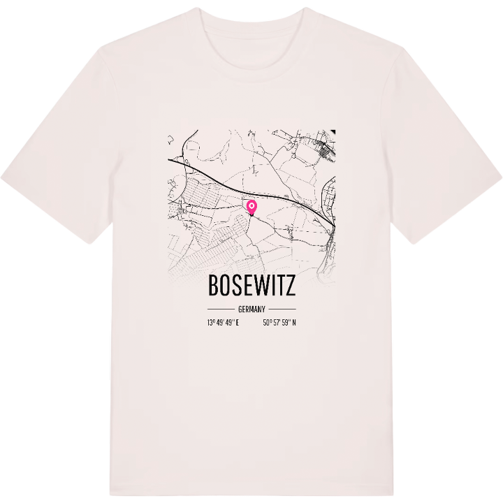 Bosewitz kort T-shirt – t-shirt fra PinShirt