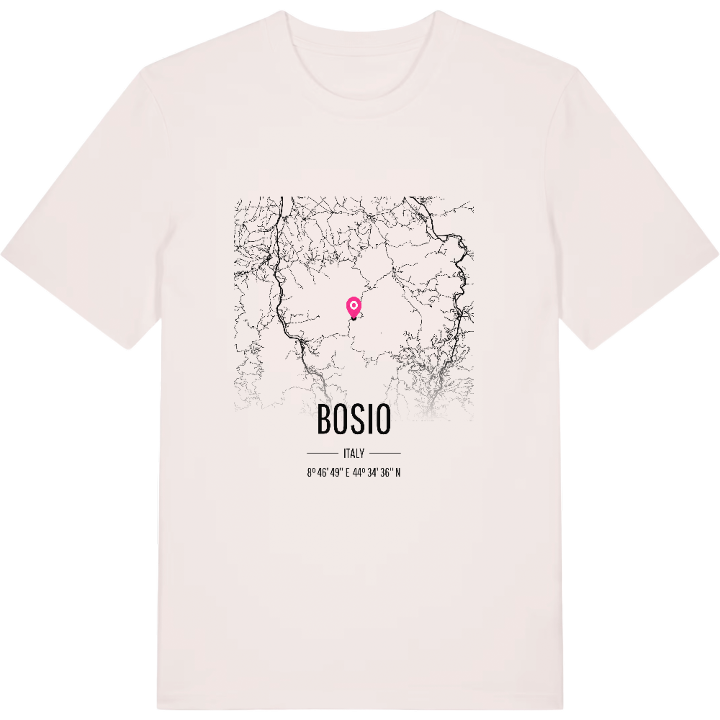 Bosio kort T-shirt – t-shirt fra PinShirt