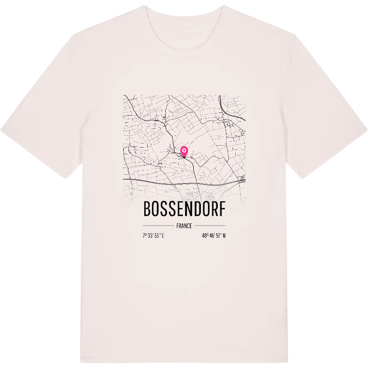 Bossendorf kort T-shirt – t-shirt fra PinShirt