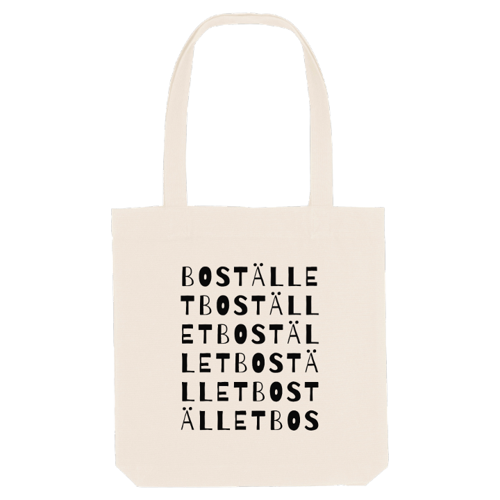 Bostället ordleg mulepose – mulepose fra PinShirt