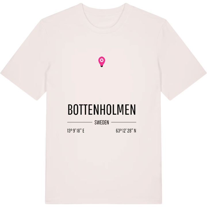 Bottenholmen kort T-shirt – t-shirt fra PinShirt