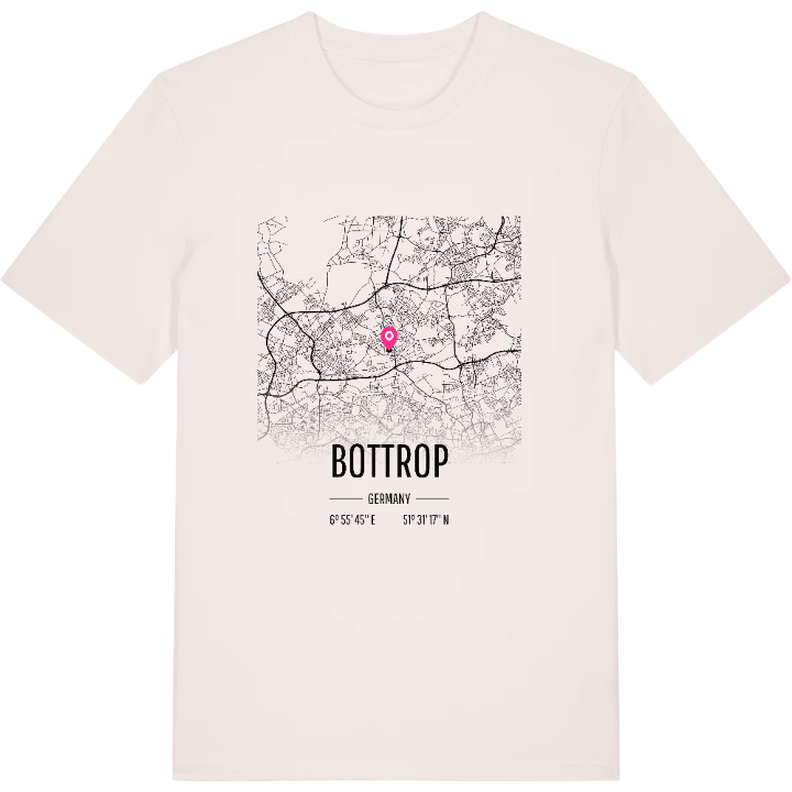 Bottrop kort T-shirt – t-shirt fra PinShirt