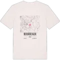 Bourdeaux kort T-shirt