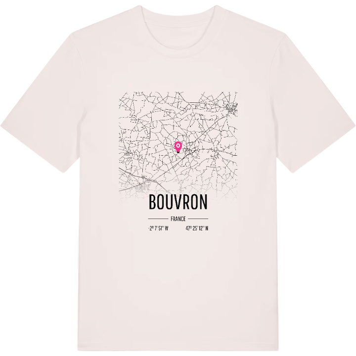 Bouvron kort T-shirt – t-shirt fra PinShirt