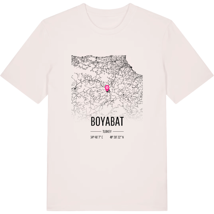 Boyabat kort T-shirt – t-shirt fra PinShirt