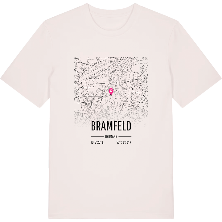 Bramfeld kort T-shirt – t-shirt fra PinShirt