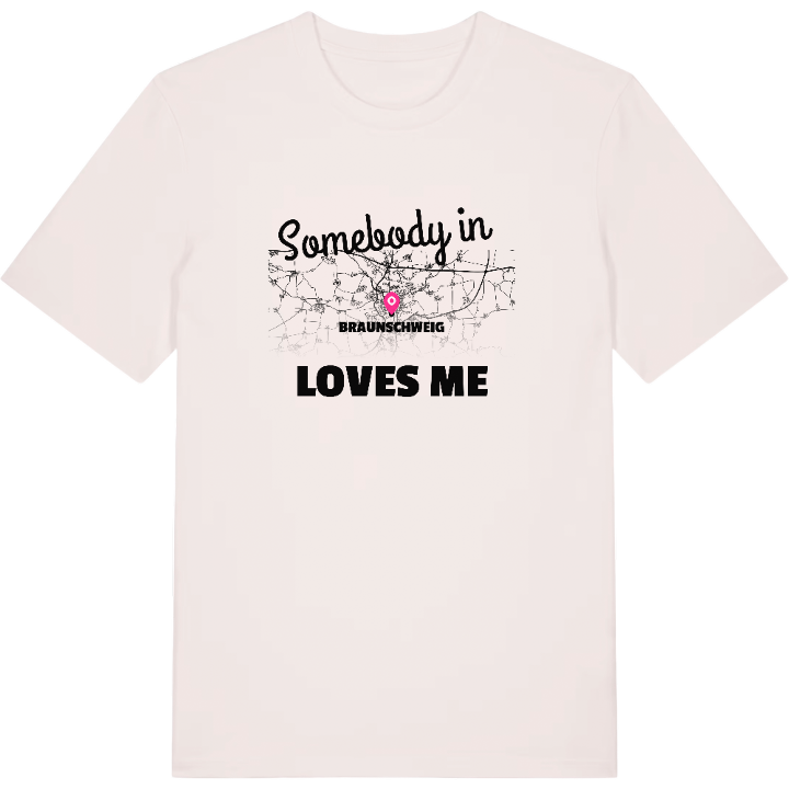 Nogen i Braunschweig elsker mig T-shirt – t-shirt fra PinShirt