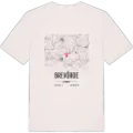 Brevörde kort T-shirt