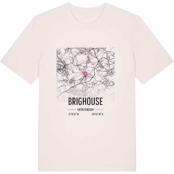 Brighouse kort T-shirt – t-shirt fra PinShirt