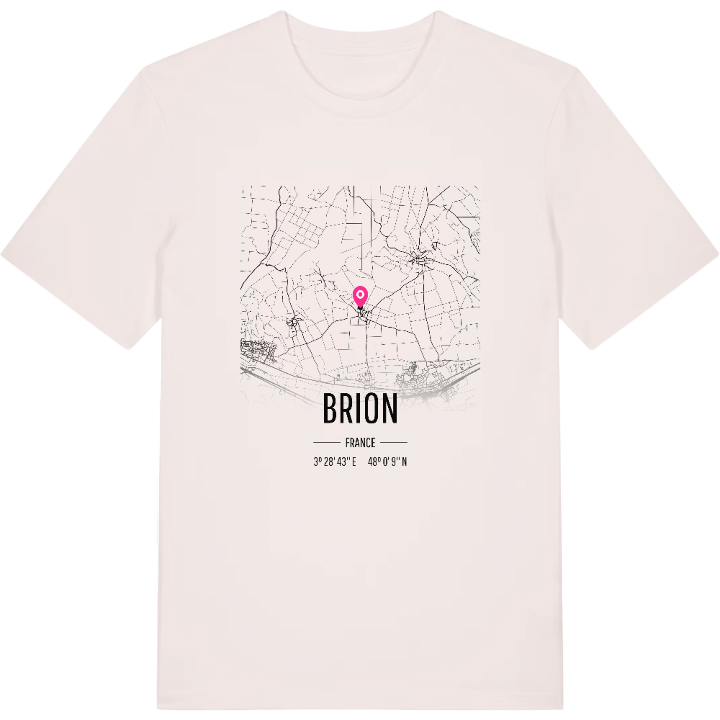 Brion kort T-shirt – t-shirt fra PinShirt