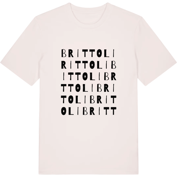 Brittoli ordleg T-shirt – t-shirt fra PinShirt