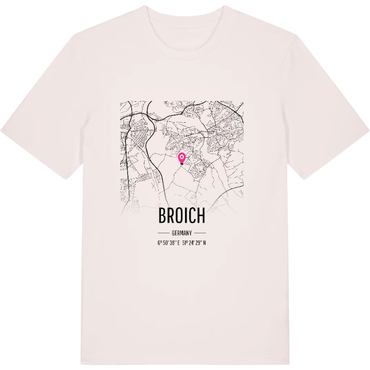 Broich kort T-shirt – t-shirt fra PinShirt