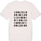 Brokenborough ordleg T-shirt