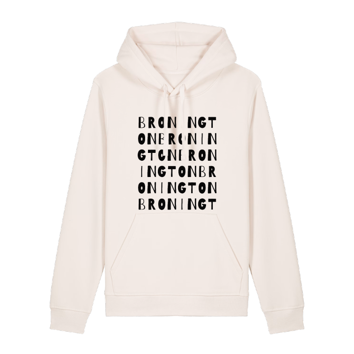 Bronington ordleg hættetrøje – hættetrøje fra PinShirt