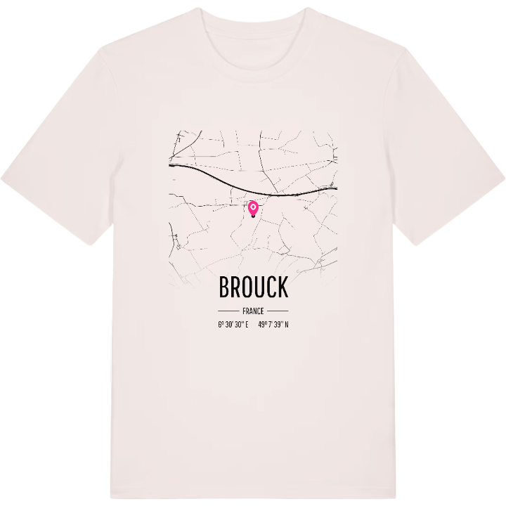 Brouck kort T-shirt – t-shirt fra PinShirt