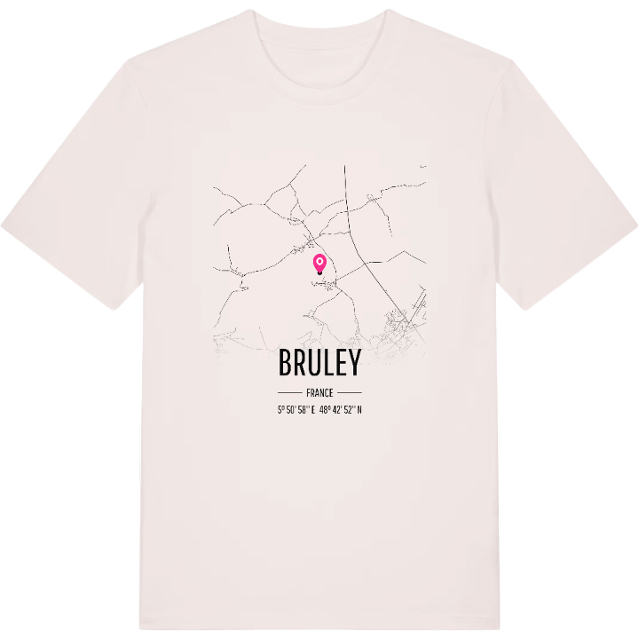 Bruley kort T-shirt – t-shirt fra PinShirt