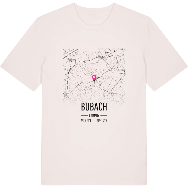 Bubach kort T-shirt – t-shirt fra PinShirt
