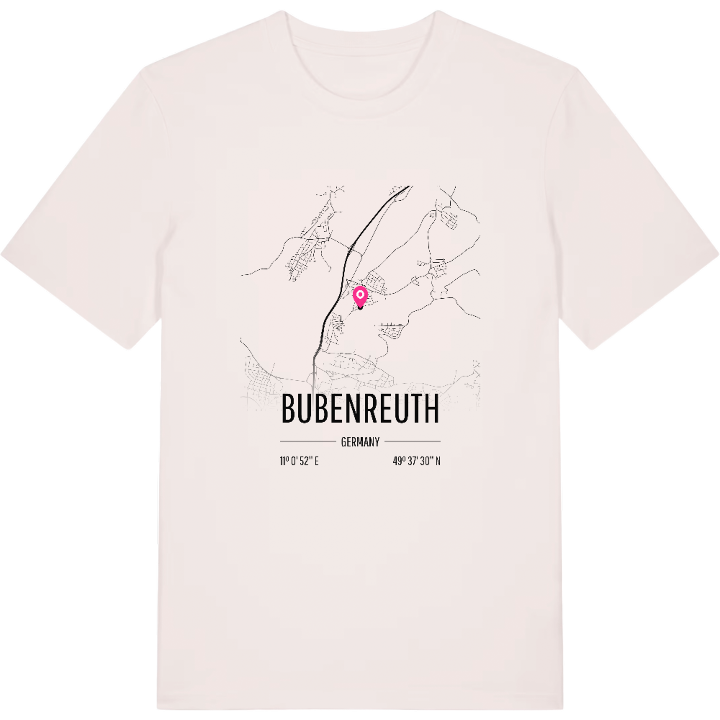 Bubenreuth kort T-shirt – t-shirt fra PinShirt
