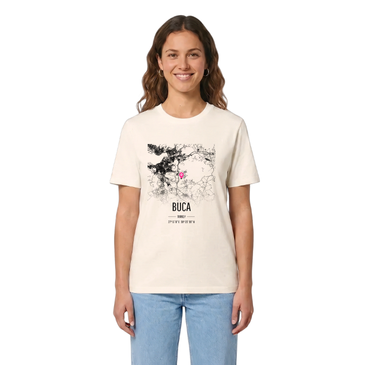 Buca kort T-shirt – t-shirt fra PinShirt