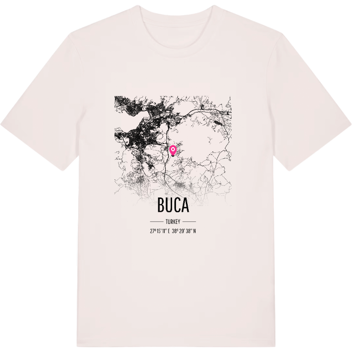 Buca kort T-shirt – t-shirt fra PinShirt