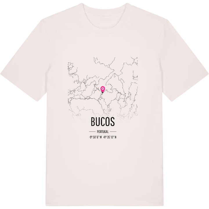 Bucos kort T-shirt – t-shirt fra PinShirt