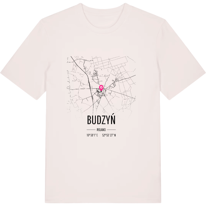 Budzyń kort T-shirt – t-shirt fra PinShirt