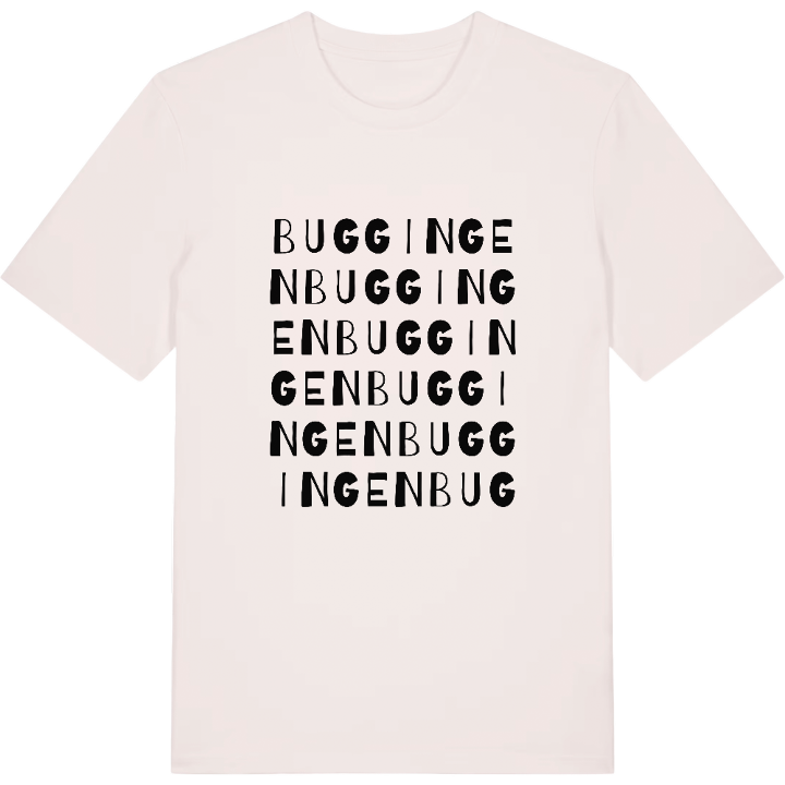 Buggingen ordleg T-shirt – t-shirt fra PinShirt