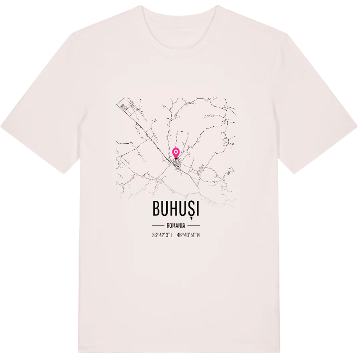 Buhuși kort T-shirt – t-shirt fra PinShirt