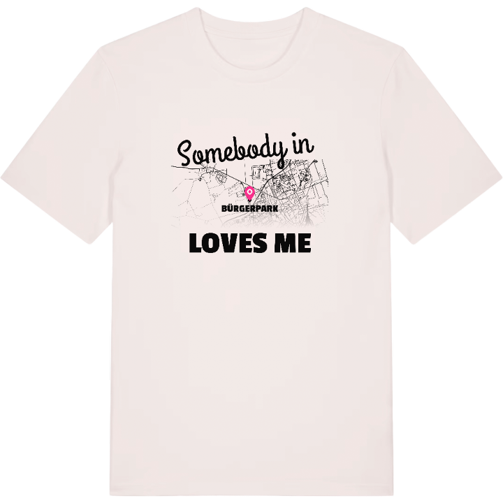 Nogen i Bürgerpark elsker mig T-shirt – t-shirt fra PinShirt