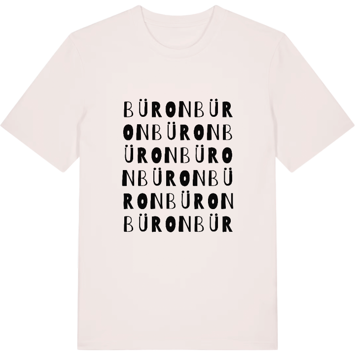 Büron ordleg T-shirt – t-shirt fra PinShirt