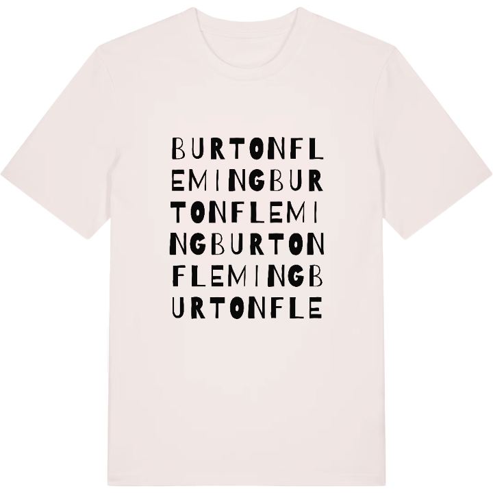 Burton Fleming ordleg T-shirt – t-shirt fra PinShirt