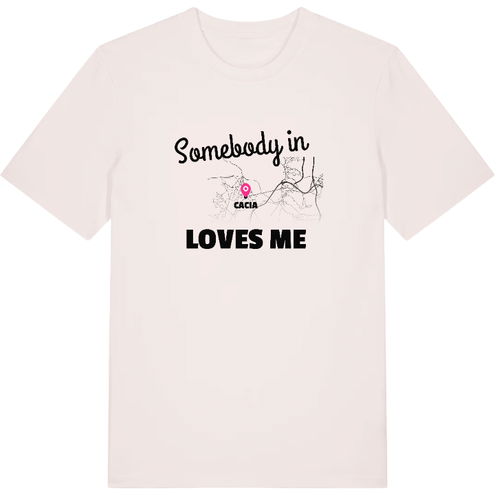 Nogen i Cacia elsker mig t-shirt – t-shirt fra PinShirt