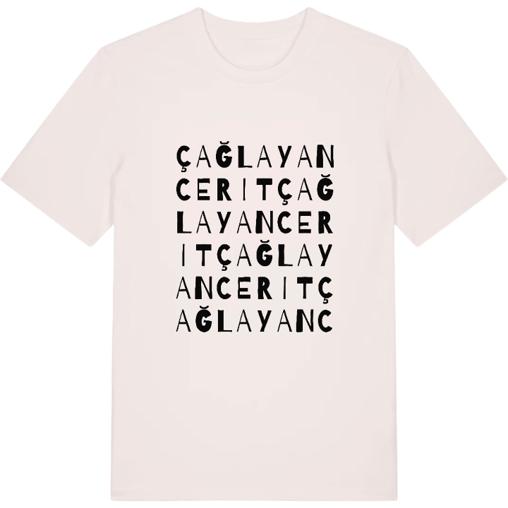 Çağlayancerit ordleg T-shirt – t-shirt fra PinShirt
