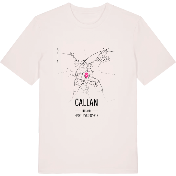 Callan kort T-shirt – t-shirt fra PinShirt