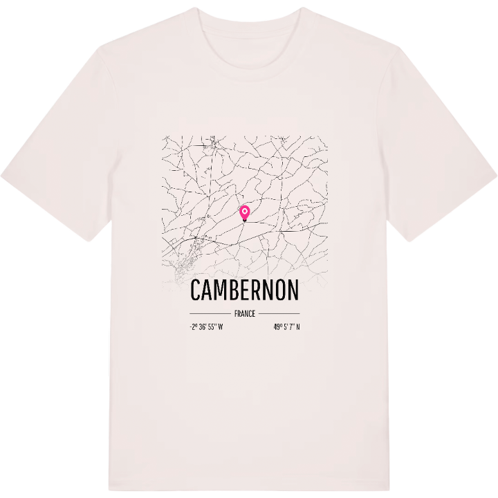 Cambernon kort T-shirt – t-shirt fra PinShirt