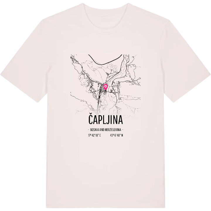Čapljina kort T-shirt – t-shirt fra PinShirt
