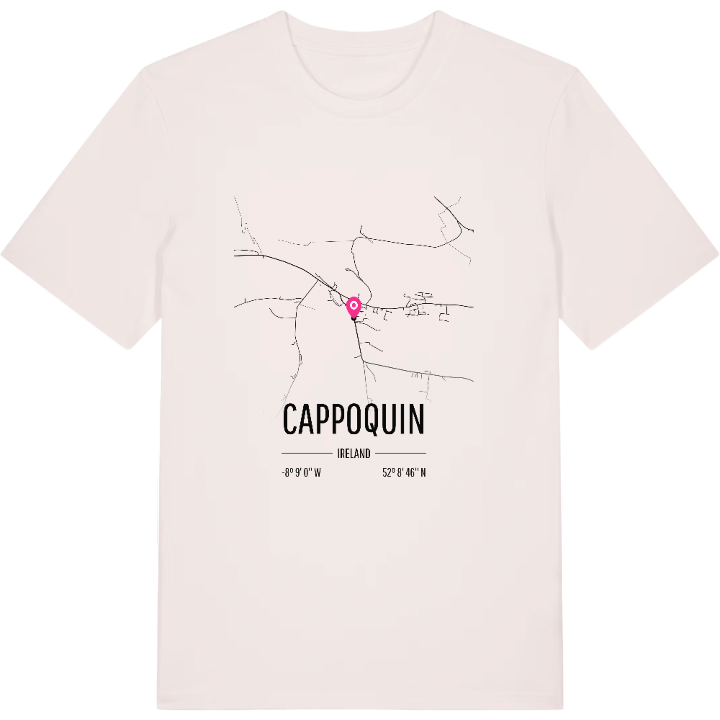 Cappoquin kort T-shirt – t-shirt fra PinShirt